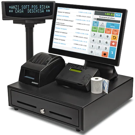 pos cu casa de marcat