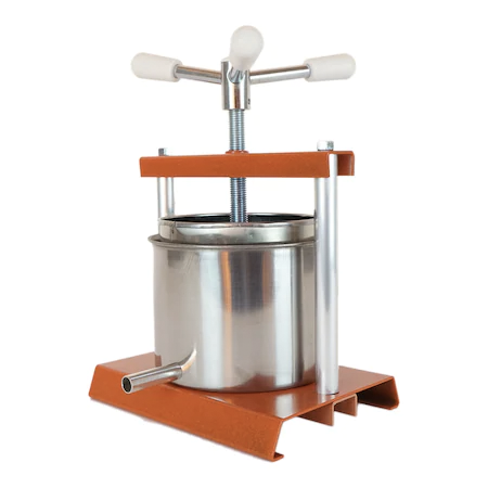 presa din inox pentru struguri
