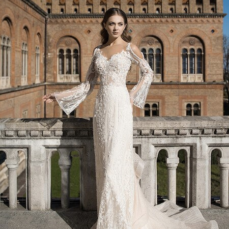 rochie de mireasa de top