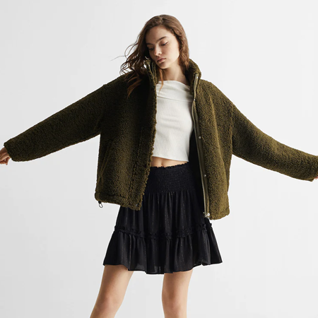 geaca iarna copii cu blana