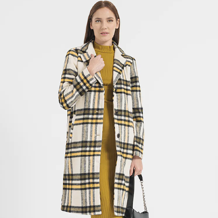 palton dama elegant cambrat