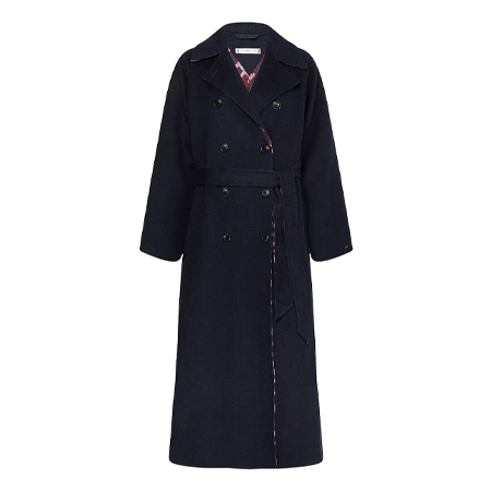 palton dama elegant cu doua randuri de nasturi