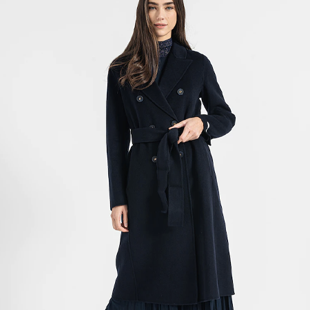 palton dama elegant negru