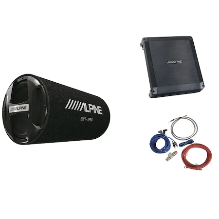 subwoofer auto cu amplificator