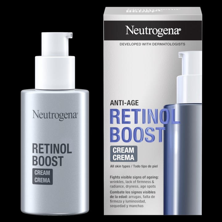 Crema de fata anti-imbatranire Neutrogena Retinol Boost, 50 ml