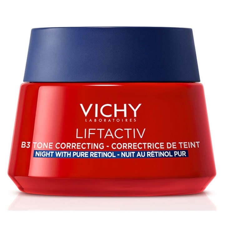 Crema de noapte anti-rid cu retinol pur si niacinamida Vichy Liftactiv B3