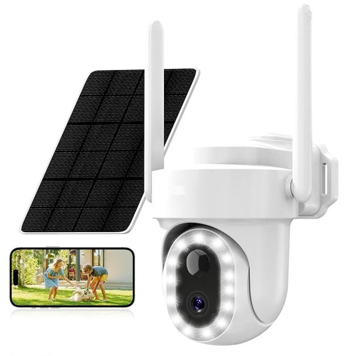 Camera de supraveghere exterior Xenomo cu Panou Solar