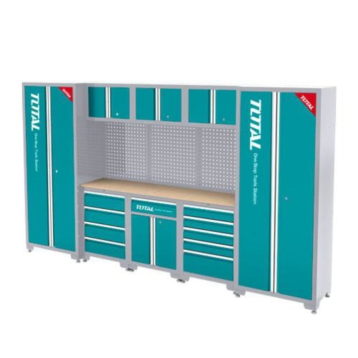 Dulap de scule Total Tools Metal 3300 x 472 x 1925 mm