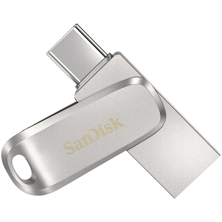 Memorie USB Sandisk Ultra Luxe Dual Drive 256GB USB 3.1/USB Type-C
