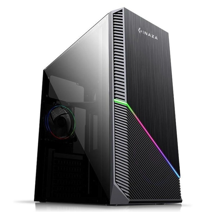 PC gaming ieftin i5-9400 la 4.1 Ghz TURBO, 8GB RAM DDR4, 1TB SSD, VIDEO 4GB GDDR5