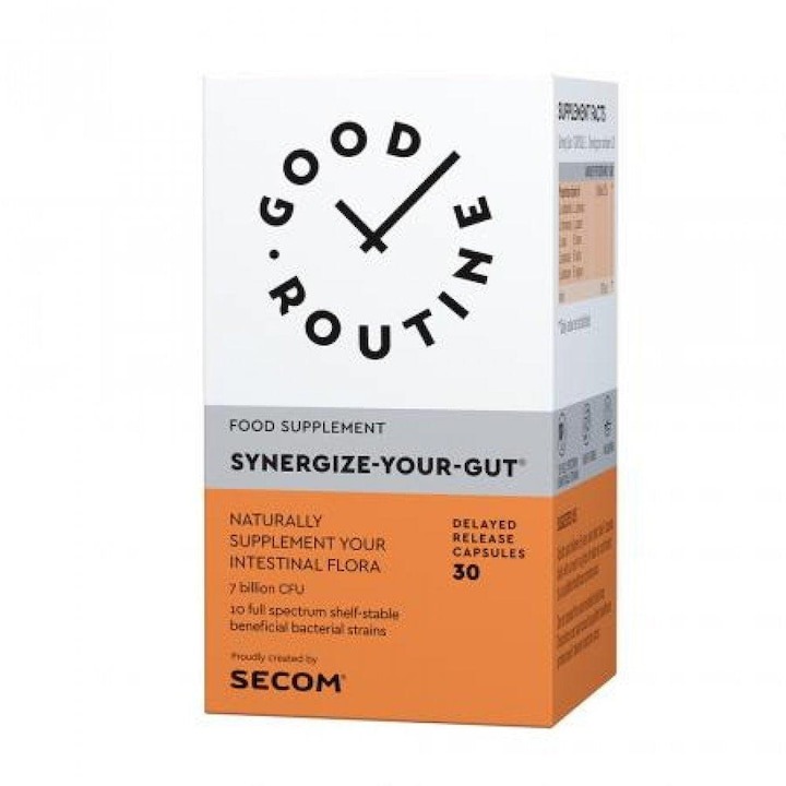 Probiotice Secom Synergize Your Gut Good Routine