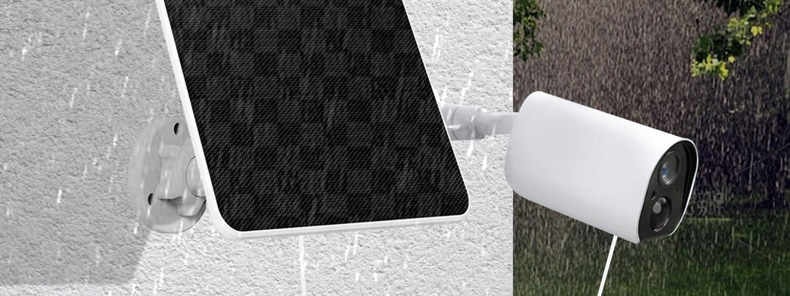 camera de supraveghere cu panou solar top