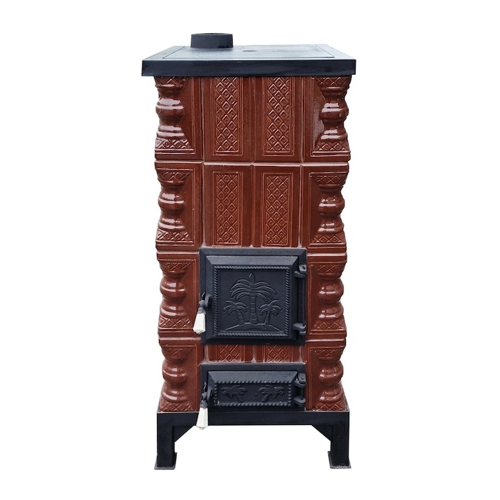 Soba teracota Gospodarul turn 4 randuri + plita